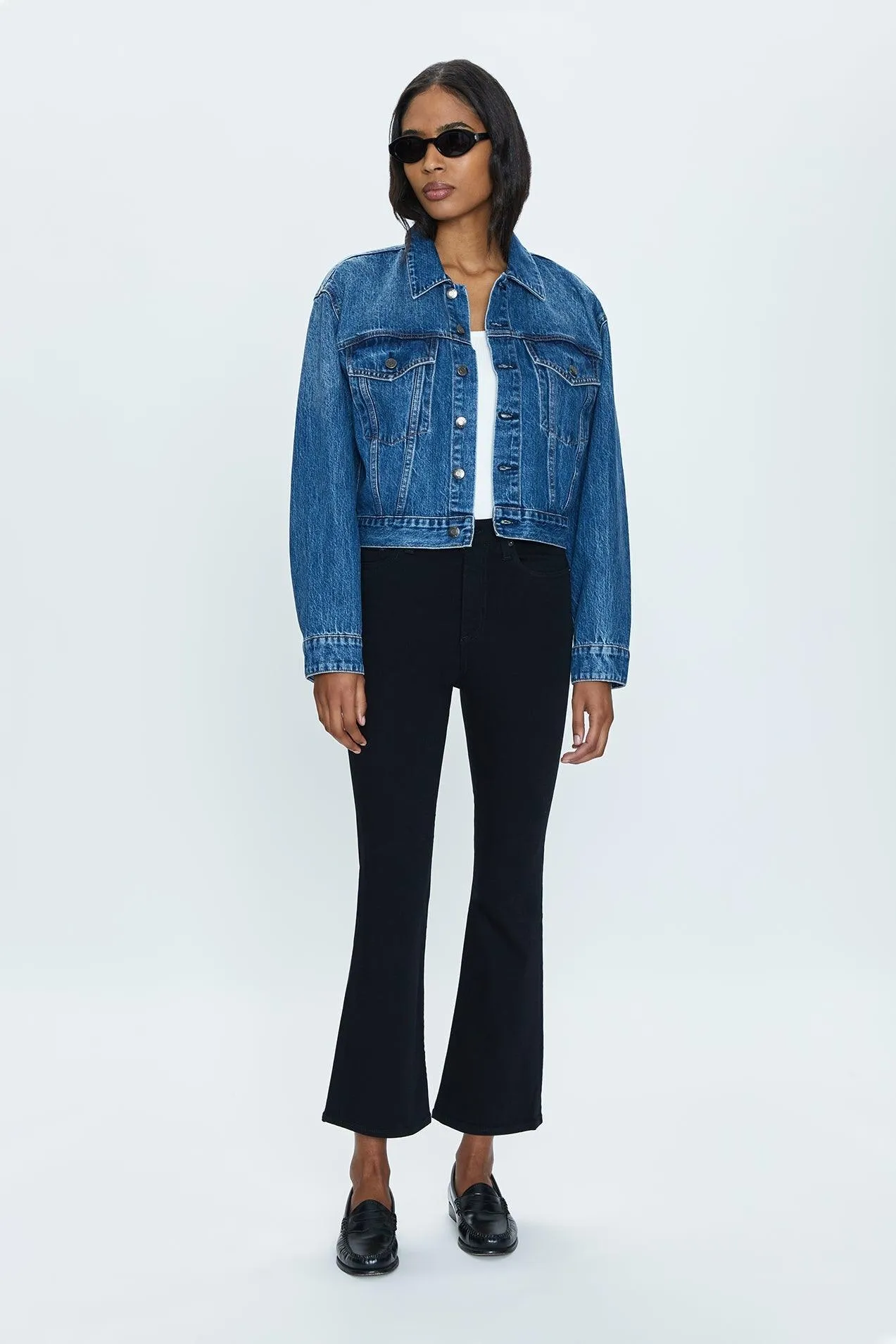 Tatum Cropped Jean Jacket